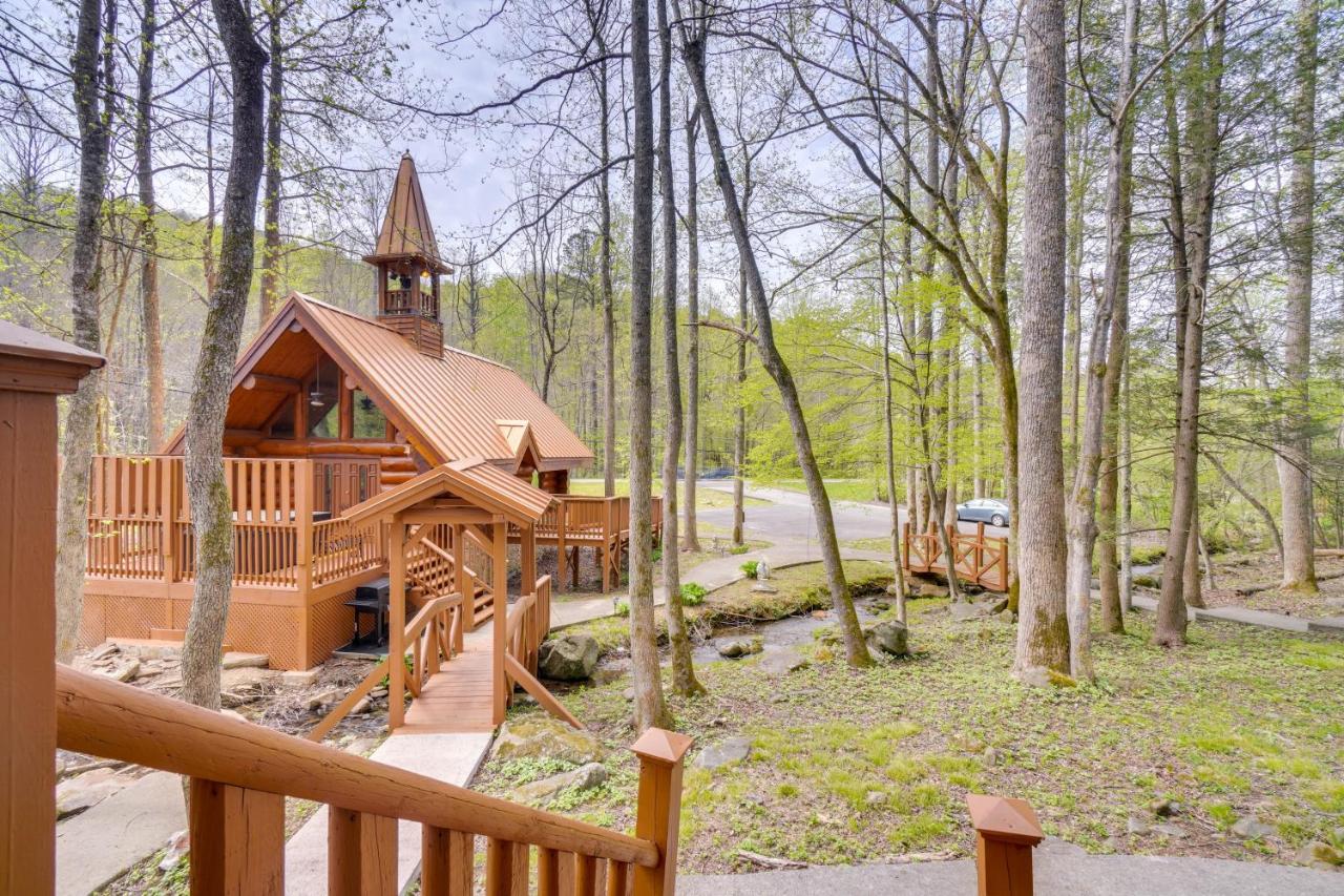 Lovely Gatlinburg Cabin With Private Hot Tub! Exterior photo